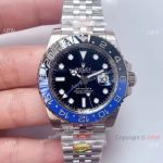 Swiss Replica Rolex GMT-Master II Batgirl Jubilee Men Watch NOOB Factory 3285 904L Steel